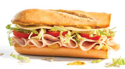 Turkey Provolone Sub