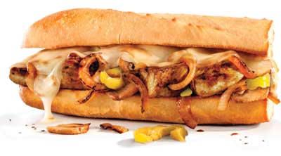 chicken philly cheesesteak